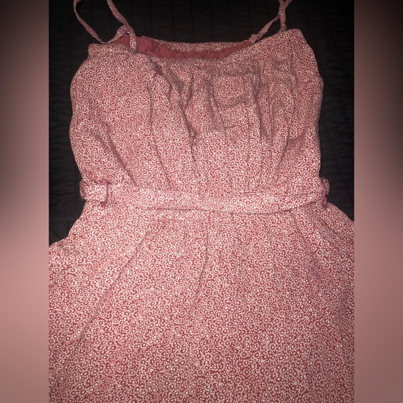 Red Floral Jumpsuit - Picture 10 of 10